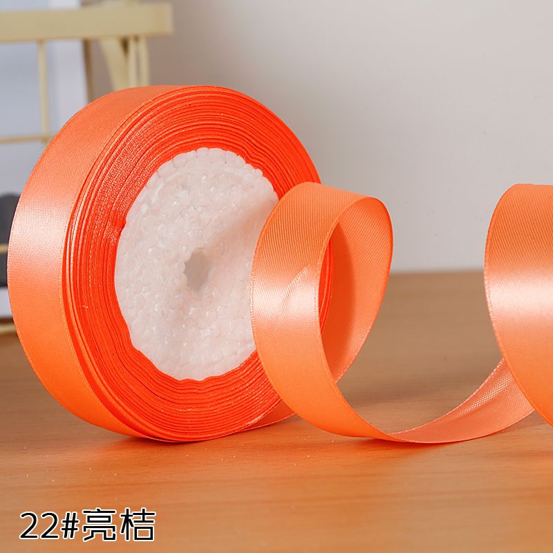Fábrica al por mayor 2cm cinta hecha a mano cinta de poliéster caja de regalo cinta floral cinta para hornear cinta decorativa