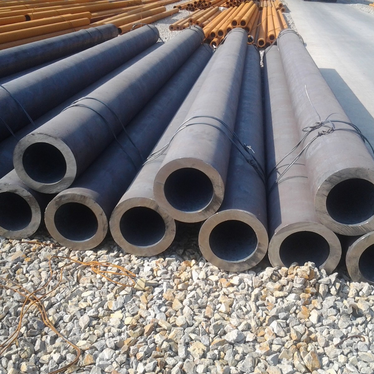 机械加工用 大口径厚壁无缝钢管 结构用45号钢管 切割零售 零切