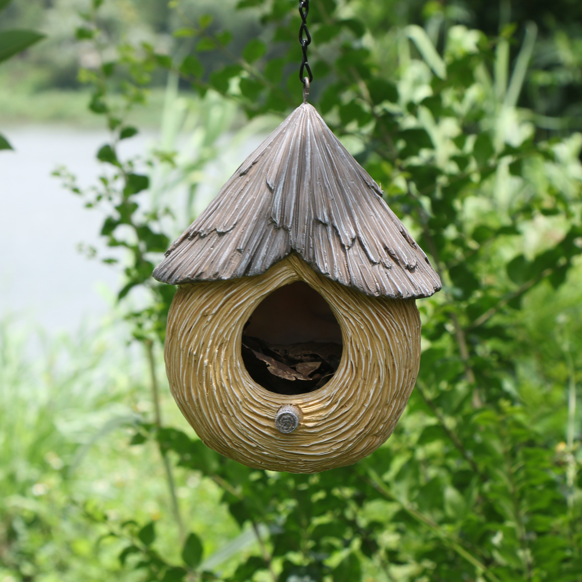 Bird House Bird Nest Garden Decoration Balcony Courtyard Tree Pendant Outdoor Decoration 6 O1CN01v2bcWb2IneeituoXX !!2214647629331 0 cib