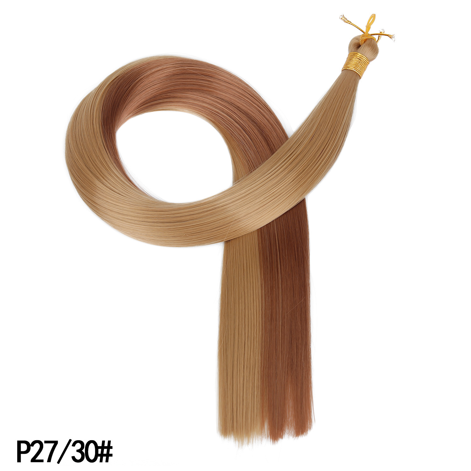 Peruca europea y americana, cabello largo, cabello recto, cabello trenzado, cabello recto a granel, cabello de crochet, cabello recto