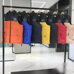 1996年同型綿服ベスト刺繍ロゴ春秋男女兼用ベストカップル厚手メンズゆったりベストハンサム