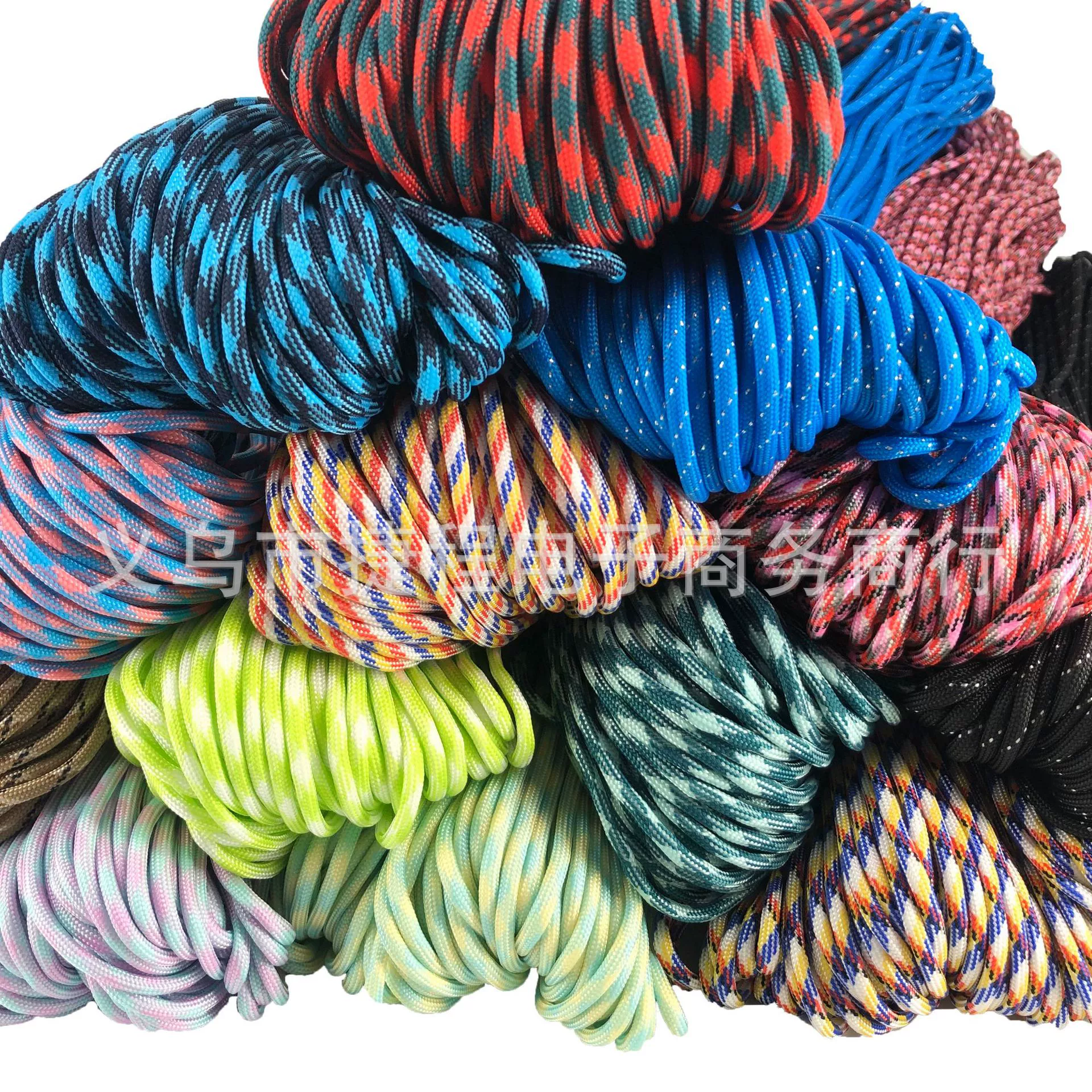 Самая продаваемая на Amazon прочная и износостойкая веревка, семикорончатый паракорд, аварийно-спасательная веревка для палатки, полиэстер, полипропиленовый паракорд