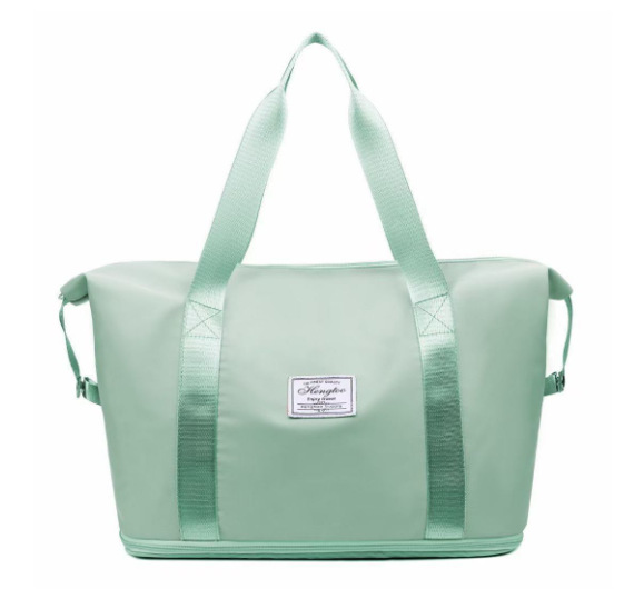 Bolsa de viaje con caja de tracción para almacenar nuevo tipo de bolsa de equipaje de separación seca y húmeda, bolsa de ejercicio portátil multifuncional de gran capacidad