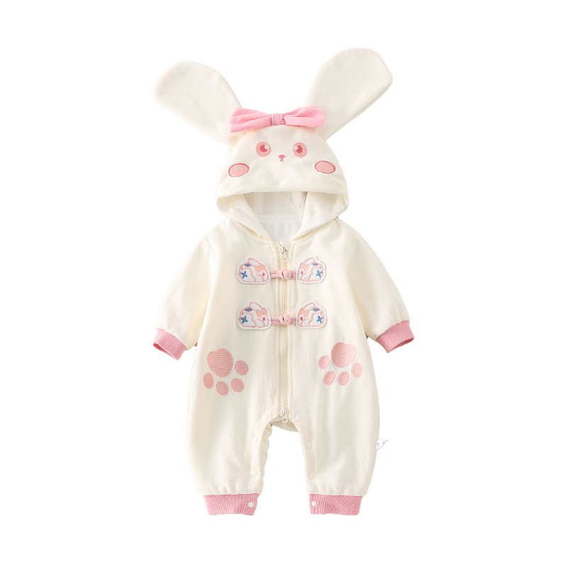 Bebé sale en primavera, abraza, princesa bebé, luna llena, cien días, lindo recién nacido, traje de primavera y otoño, mampara de una pieza