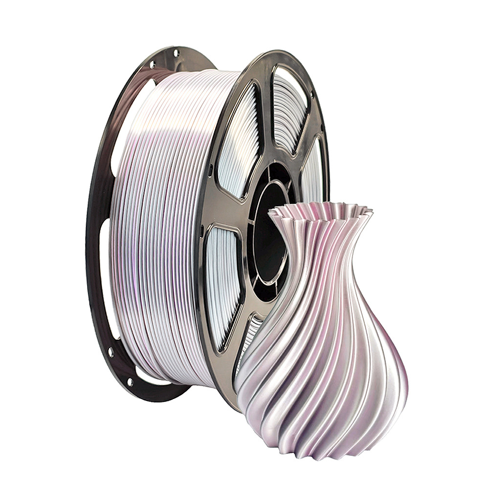 Pufei 3D printing filament PLA silk two-color PLA filament diameter…