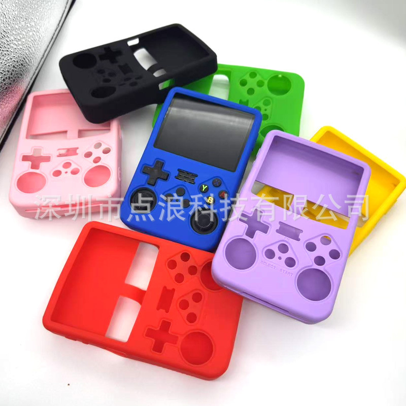ANBERNIC R36S 携帯ゲーム機に適したシリコン保護カバー防塵収納ボックスソフトシェル|undefined