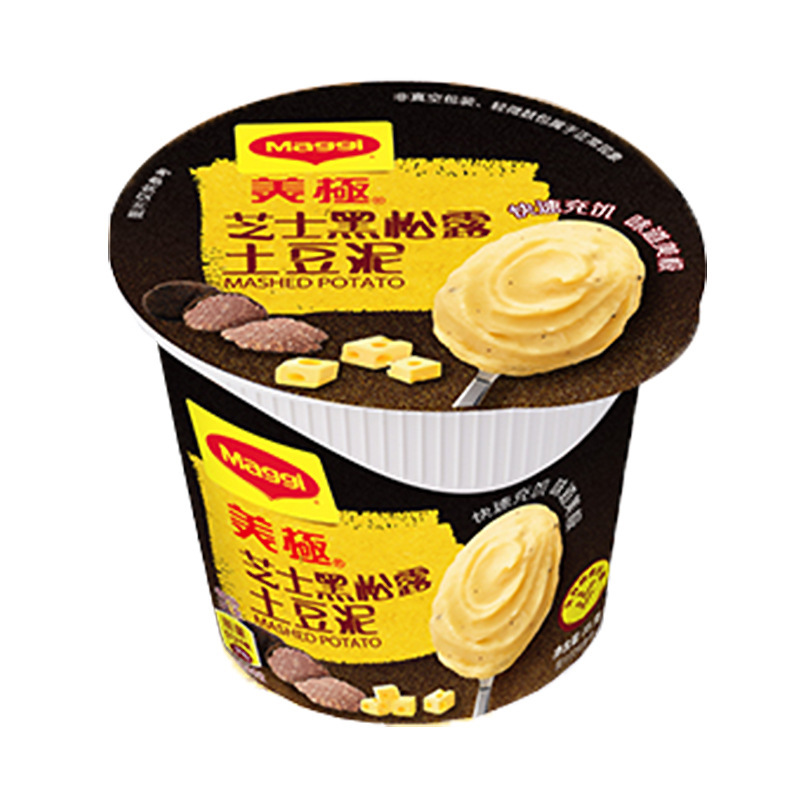 雀巢Maggi 美極鸡茸玉米土豆泥营养方便即食早餐速食代餐饱腹小吃|undefined