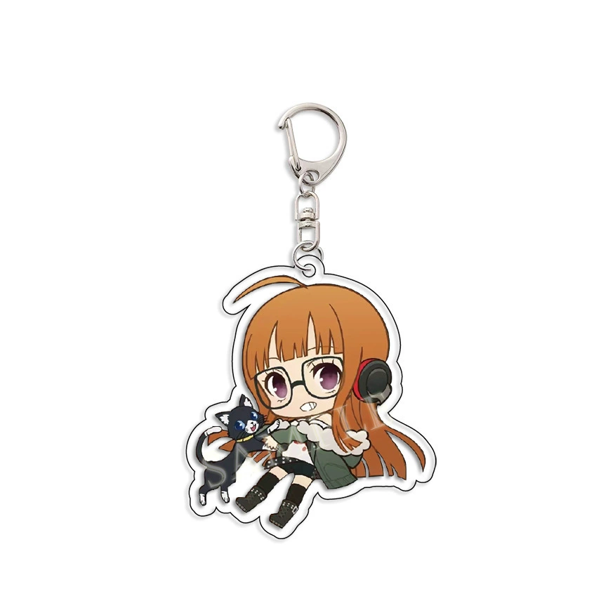 Persona 5 Goddess Different Records 5 аниме акриловый маленький кулон с пряжкой Pymop Buckle Peck, производитель