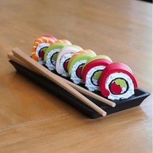 Sushi Supplements - Weekl跨境新款寿司仿真饭团 补剂收纳