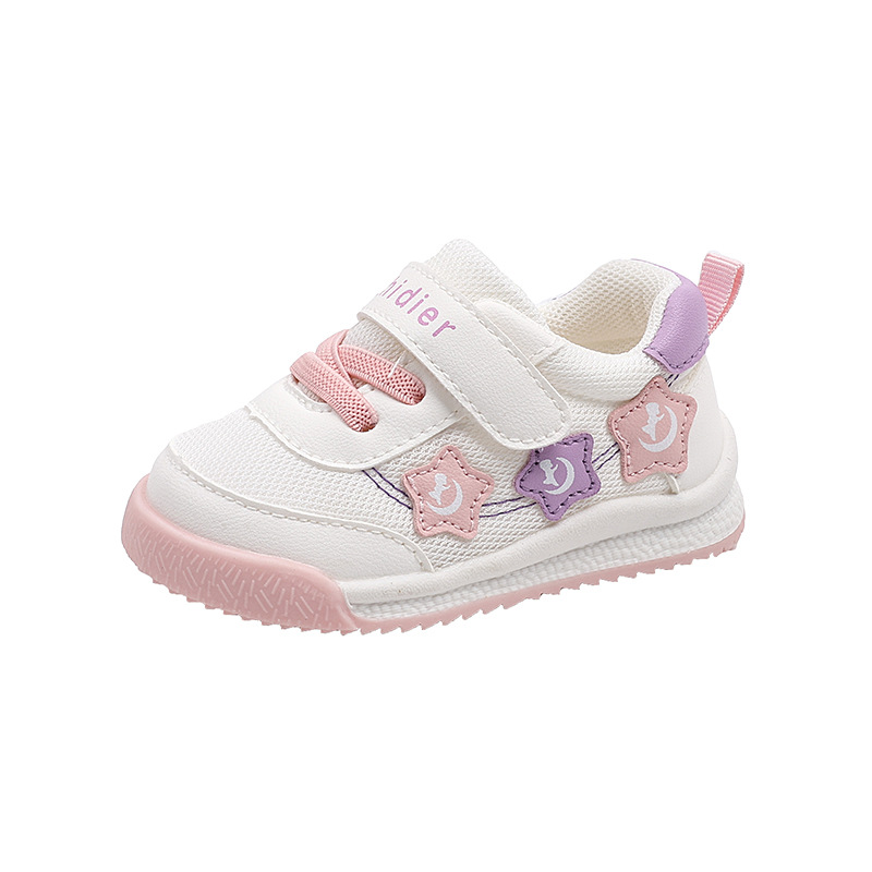 Zapatos para bebés pequeños, anti-patadas y antideslizantes para niños, tesoro para hombres y mujeres, zapatos para niños, modelos de primavera y otoño de 1 a 3 años, suela suave