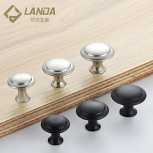 906蘑菇小拉手橱柜抽屉五金配件 不锈钢单孔金属衣柜门圆把手批发