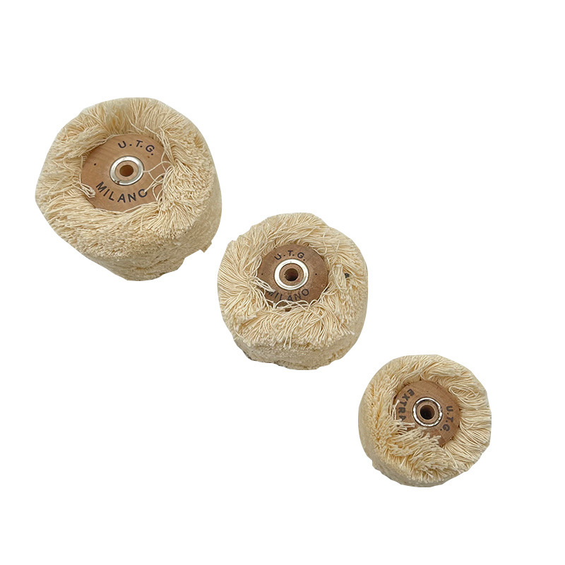 铁芯棉线轮 打磨抛光线轮棉线抛光轮抛光刷50mm70mm78mm镜面精抛