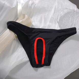 B 91177 Ice Silk Open Front Briefs ���zǰ�_������ѝ