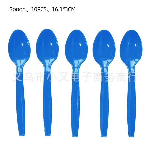 Blue spoon 10p
