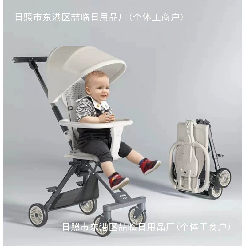 Детская карманная коляска Playkids Proco x1 может устанавливаться в двухстороннем положении simple summer baby sports