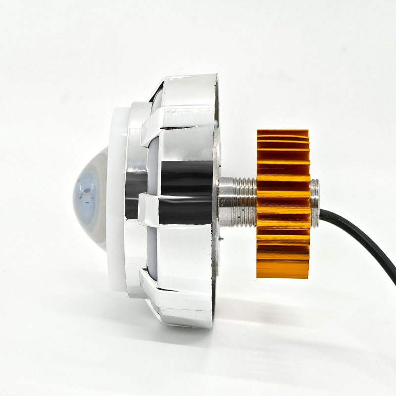 Electric Vehicle, Tricycle, Motorcycle Led Headlights, Car Spotlights, Bi-Xenon Lenses, High and Low Beam Lights, Waterproof Front Headlights