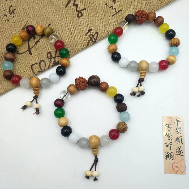 Бодхи 18 семян бусы Будды, ручные шампуры с несколькими сокровищами