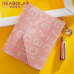 Liu Su Lady Wallet Women Short Length Elderly Flower Three Fold Student Money Clip Ins New Style Women's Wallet Card Holder For Women