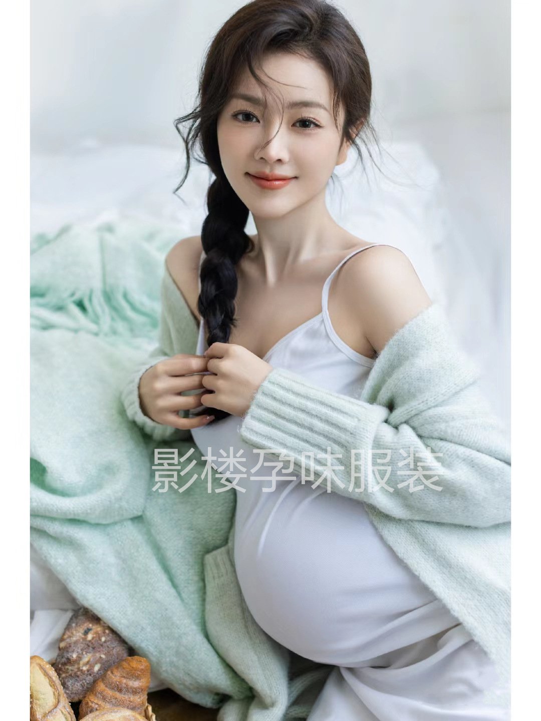 사진 스튜디오 커플 사진 의류 새로운 스타일 우아한 캐주얼 작은 신선한 간단한 패션 커플 홈 큰 배 사진 의류
