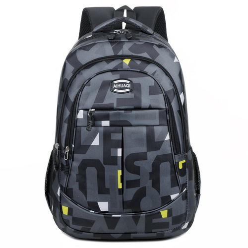 Cross-border wholesale manufacturer foreign trade large-capacity backpacks for men and women casual backpacks for junior high school and high school female college students school bags
