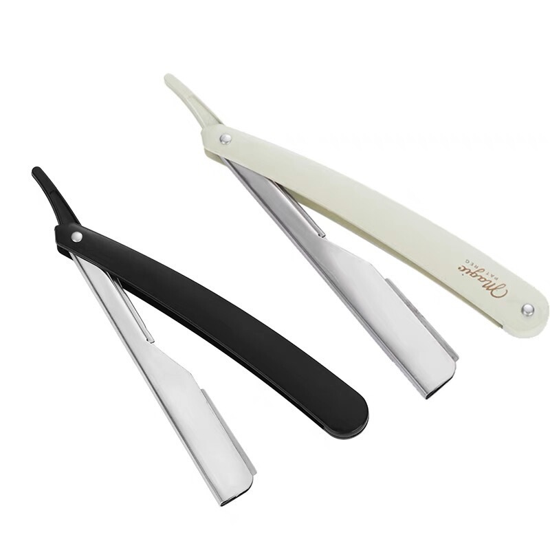 Barber Shop Special Barber Razor Manual Old-fashioned Razor Eyebrow Knife Rack Scraper Razor