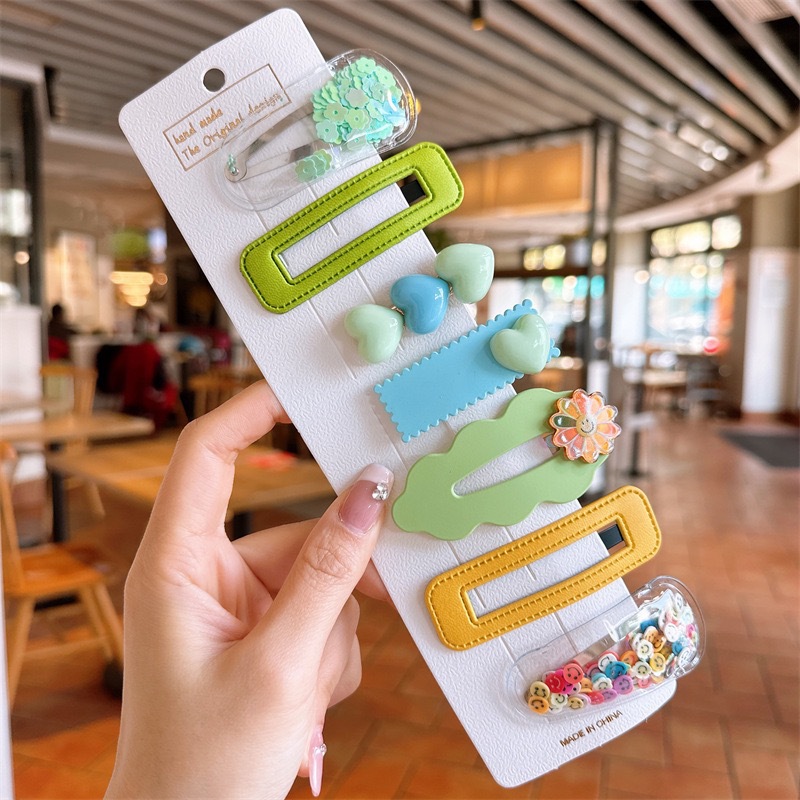 Perder dinero, limpiar el inventario, horquilla para niños al por mayor, horquilla para niñas, pinza lateral de flequillo para niñas, horquilla rota, accesorios para el cabello lindos