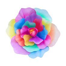 七彩牡丹花舞蹈道具手拿花广场舞手花儿童演出运动会开幕式