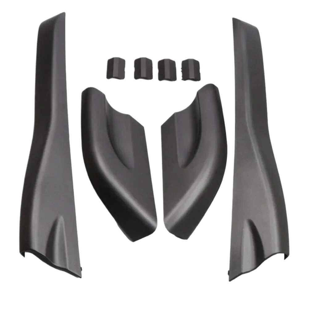 Suitable for 04-14 Tucson Roof Rack Cover Luggage Rack Decorative Cover Travel Rack Cover Matte Black