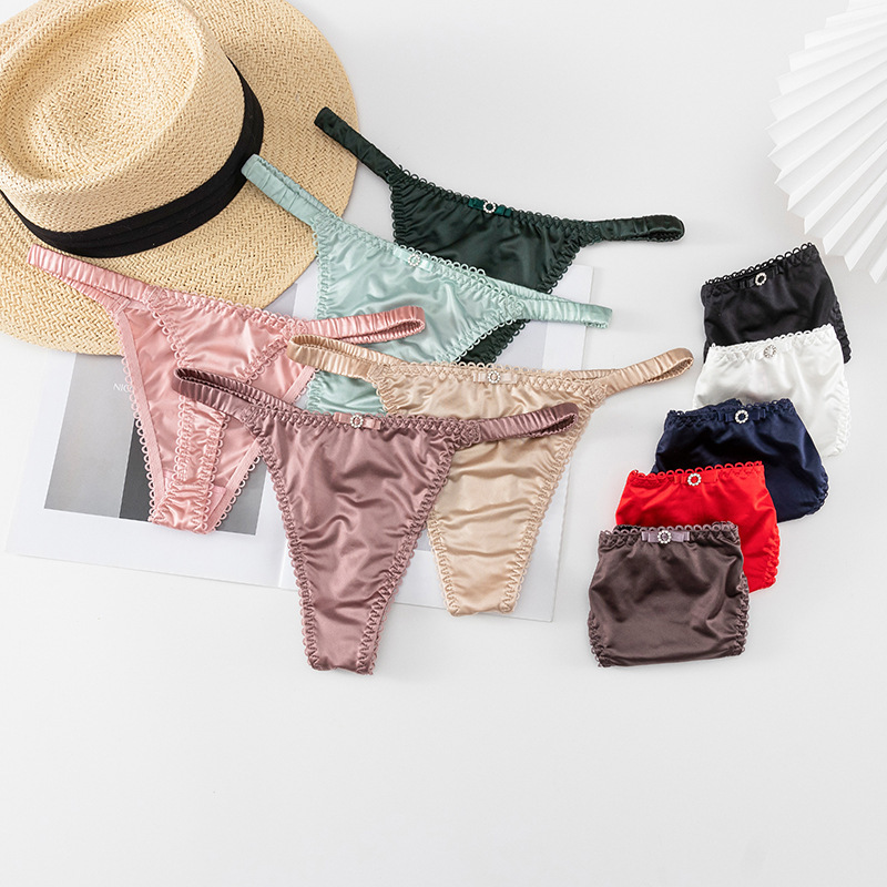 Sexy Seamless Women's T-Panties, Sexy Women's Thong, Thin Straps, Low-Waisted T-Pants, Transparent, Light and Soft Briefs Sexy Seamless Women's T-Panties, Sexy Women's Thong, Thin Straps, Low-Waisted T-Pants, Transparent, Light and Soft Briefs
