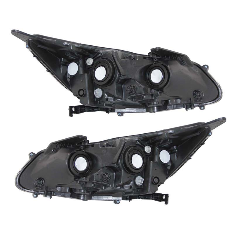 Se aplica a los faros de semi-ensamblaje de Honda Accord, modelo original, 16 - 17 faro de bajo color mezclado