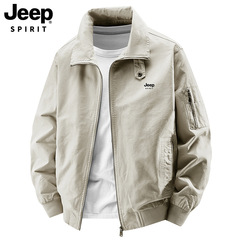 JEEP ジープ 2025 アメリカンレトロジャケット メンズ ジャケット 春秋新作 ゆったり カジュアル ワークウェアトップス 7937