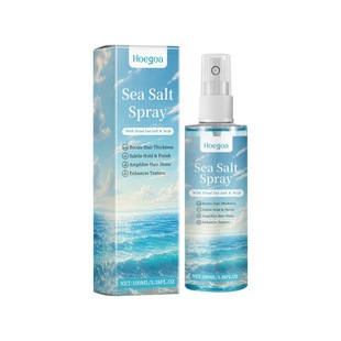 Sea Salt Spray with Dead Sea Salt Hoegoa Sea Salt Micro Curl Styling Spray