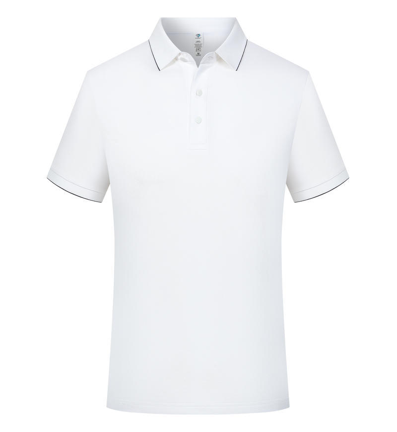 Camiseta de trabajo de tamaño grande impresa logotipo grupo transfronterizo herramientas de cuello pequeño chaqueta de polo de manga corta