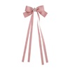 Cute fresh advanced hairgrip with bow, simple and elegant design, high-quality style