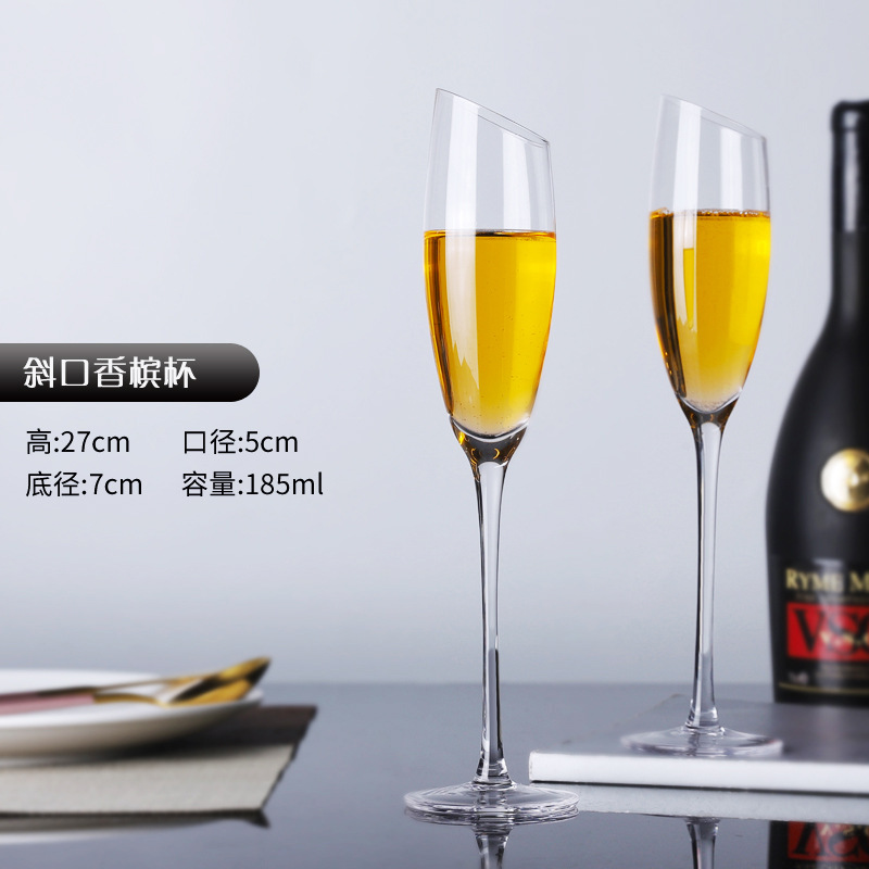 Oblicua Copa Champagne 185ml individual 110g