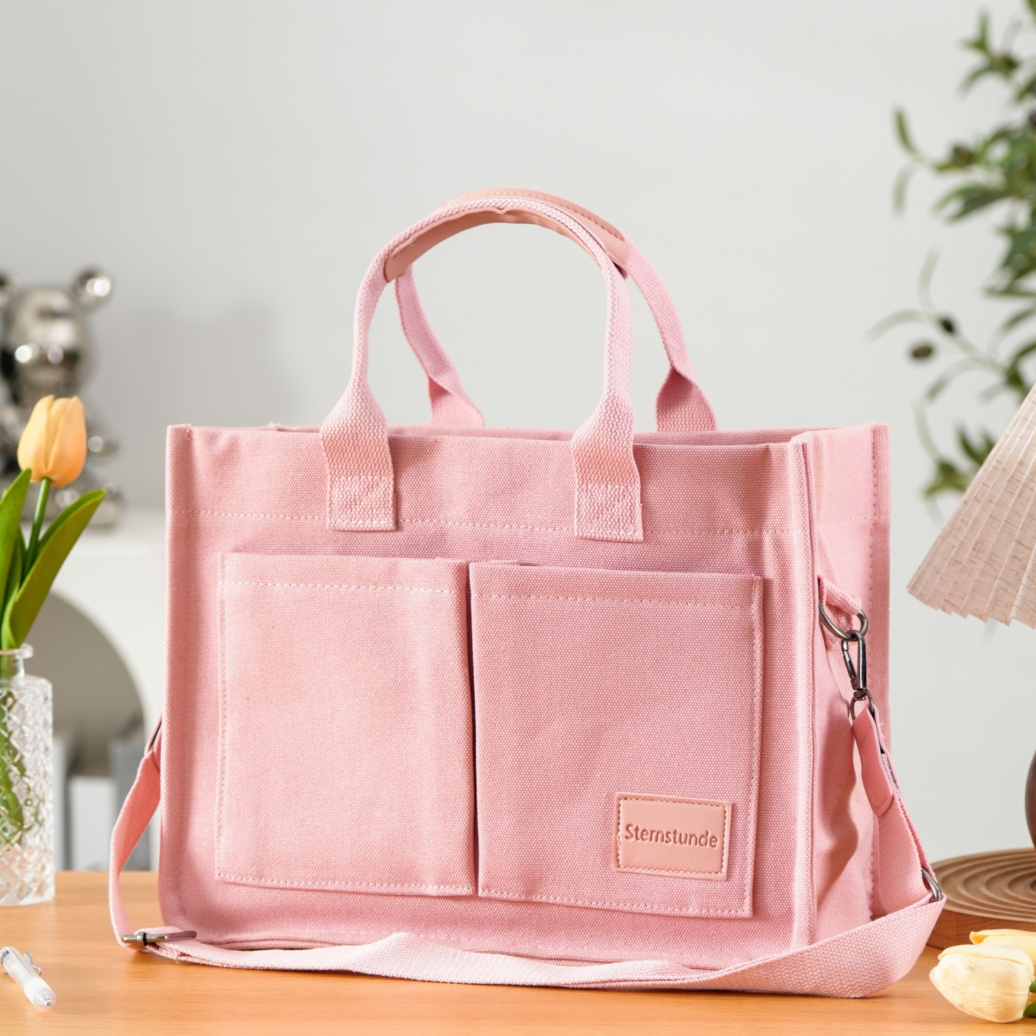 Bolsa de viaje al trabajo, bolso de hombro, bolso de archivo A4, maletín simple, bolso de lona casual, bolso de mano de gran capacidad