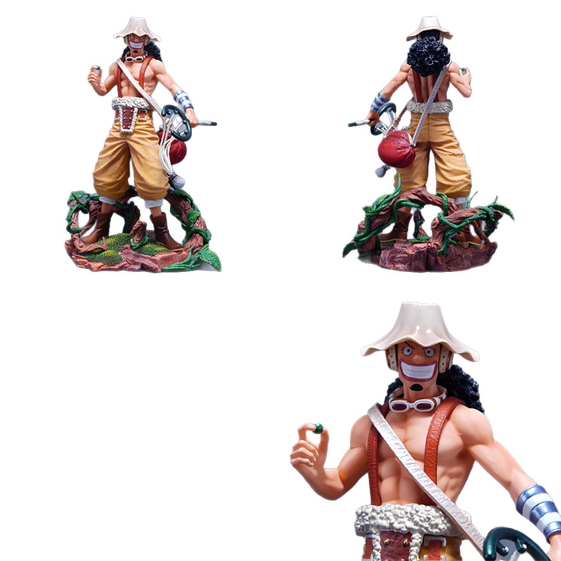 ワンピース1xウソップブルック魂の王戦闘シーンモデルフィギュア箱入り置物|undefined