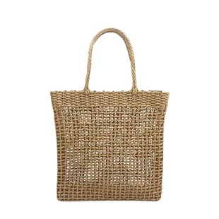 2022 Summer Hollow Paper Rope Straw Bag Shopping Bag Casual Beach Bag Instagram Popular Women's Backpack