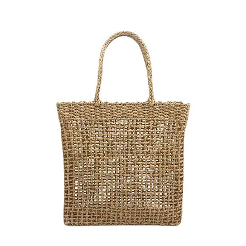 summer hollow paper rope straw bag shopping bag casual beach bag ins trend popular women's backpack