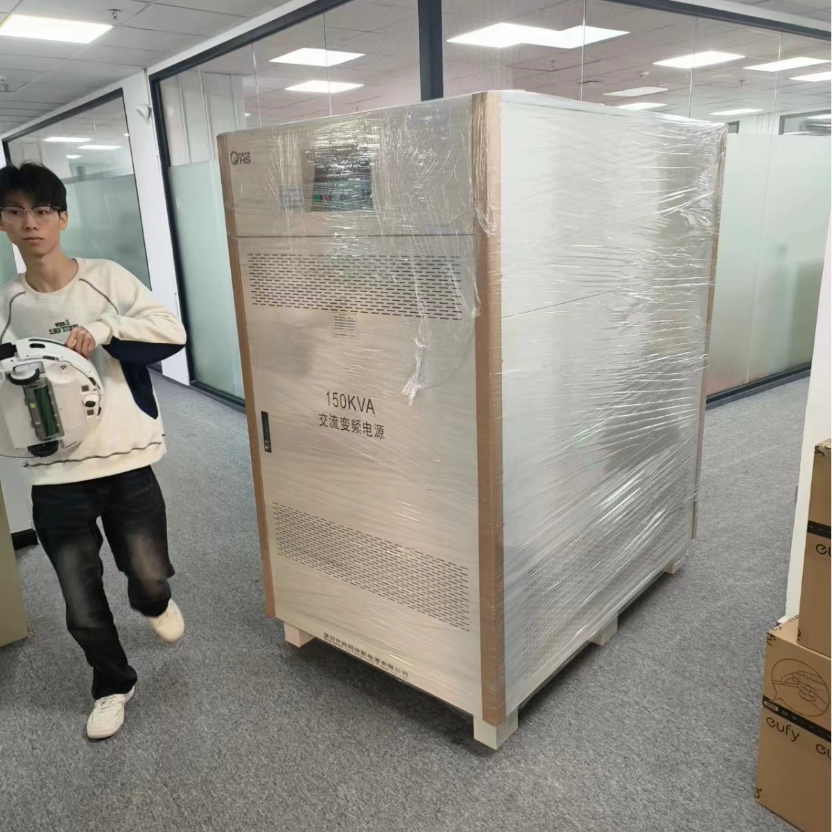 ŷ����˹����150KVA��Ƶ��Դ�������ڼҵ糧�����120V 60HZ����