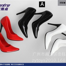 TCT-012 女鞋 尖头女高跟鞋 OBJ BJD 潮流鞋 女兵人 手办 人偶 JK