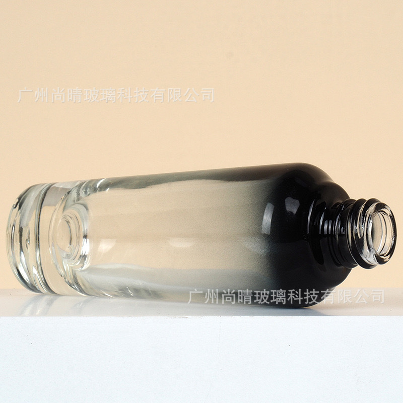 Fábrica en stock al por mayor 30ml botella de aceite esencial transparente botella de spray de aceite esencial de vidrio botella cuentagotas 15ml botella de aceite esencial esmerilado