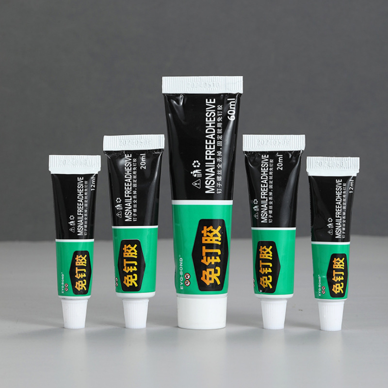 Strong Nail-Free Glue, Load-Bearing Strong Glue, Waterproof, Moisture-Proof and Weather-Resistant Glue, Glass Tiles, Punch-Free Nail Glue Strong Nail-Free Glue, Load-Bearing Strong Glue, Waterproof, Moisture-Proof and Weather-Resistant Glue, Glass Tiles, Punch-Free Nail Glue