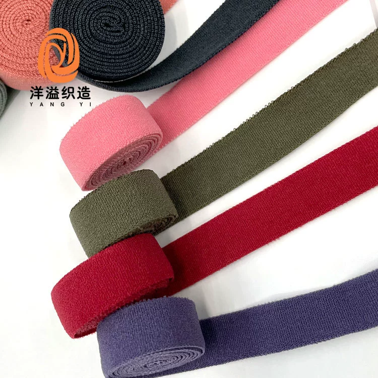 1 см эластичный задний воротник полоса эластичная окантовка с нейлоновым спандексом эластичный пояс