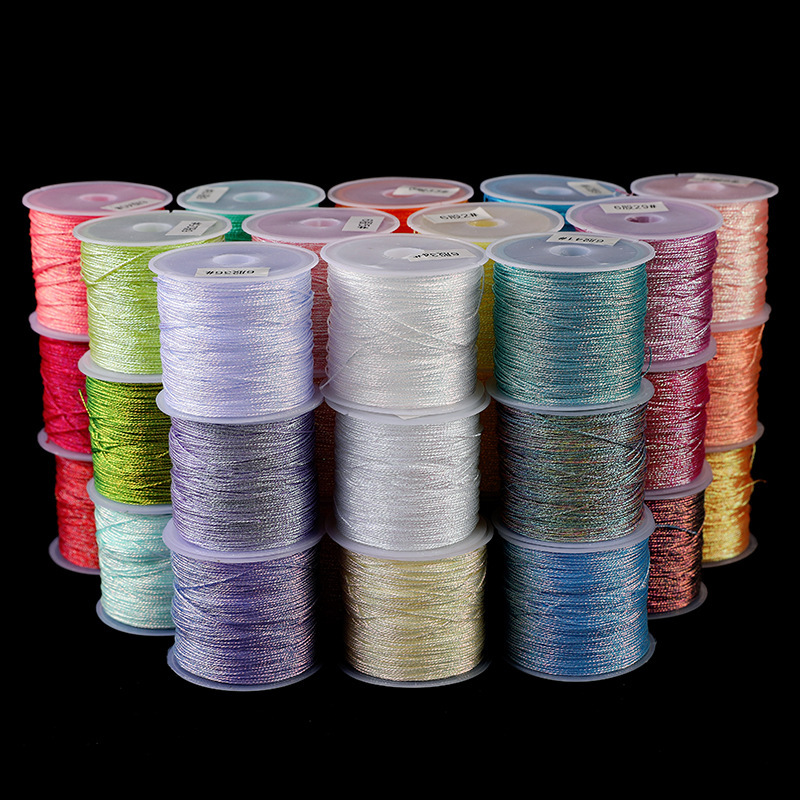 Symphony Colorfulful Strands 6-Strand Hand-Woven Gold Cord Bracelet Braided Hand Rope Colorfulful Thread DIY Material Matching Symphony Colorfulful Strands 6-Strand Hand-Woven Gold Cord Bracelet Braided Hand Rope Colorfulful Thread DIY Material Matching