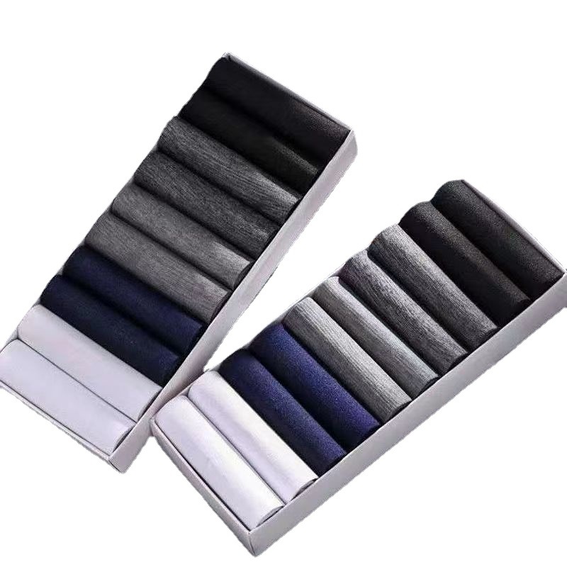 Calcetines de seda de hielo fino de verano para hombres calcetines de algodón mercerizado de imitación comercial calcetines de hombre en línea transfronteriza fábrica al por mayor