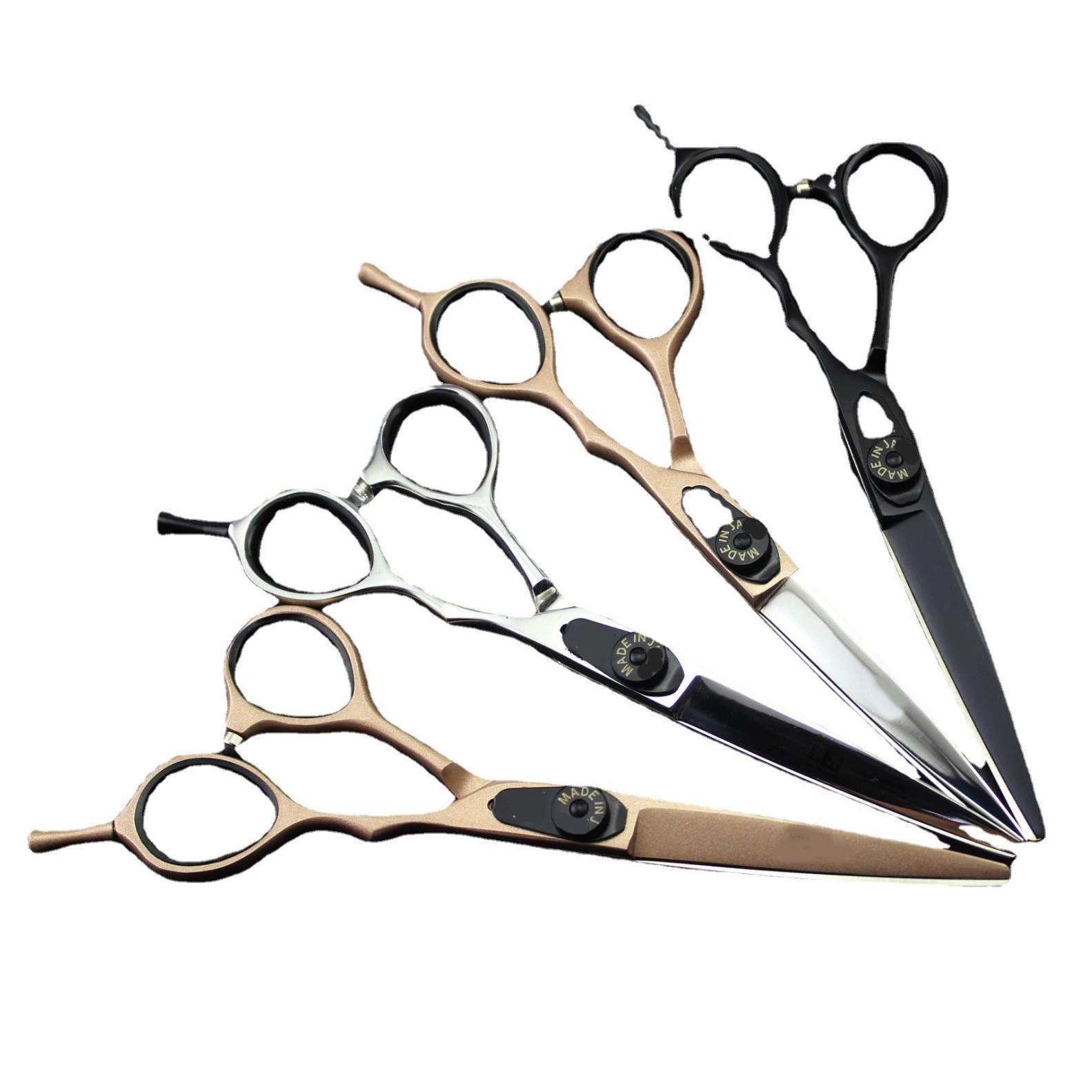 GF-60 6,0-дюймовые цветные японские машинки для стрижки волос, прямые ножницы, многоцветные на выбор