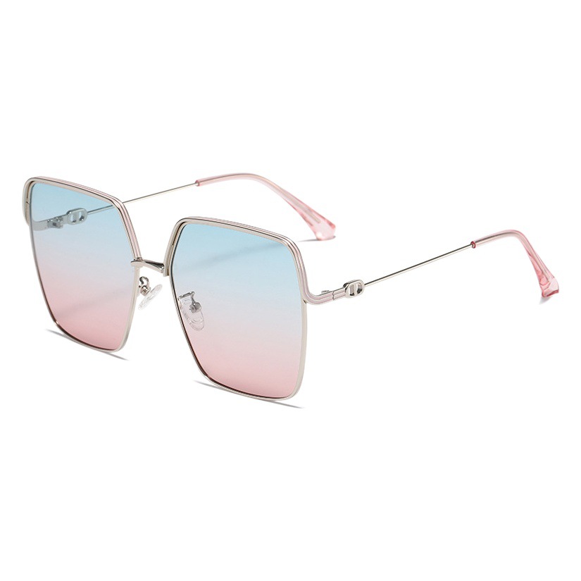 Nueva moda gafas de sol mujeres LS322 metal polígono gafas de sol polarizadas conductor conducción gafas de sol antideslumbrantes
