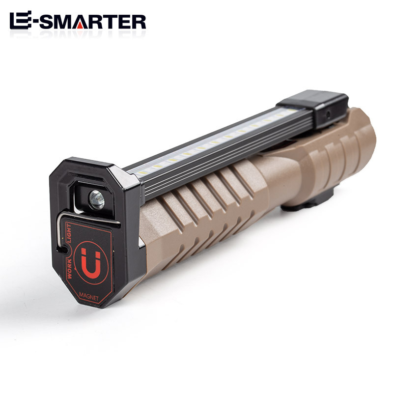 La reparación de automóviles transfronteriza llevó la luz de trabajo de carga USB fuerte imán luz de emergencia del coche Luz de inspección al aire libre luz fuerte