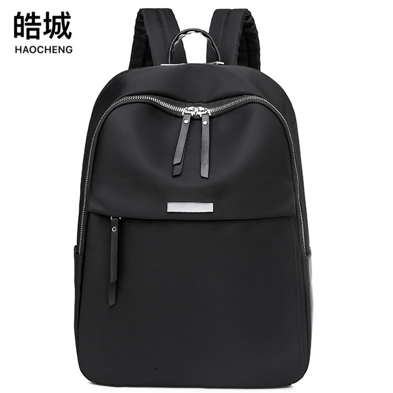 Venta al por mayor transfronteriza 2024 nueva mochila casual para mujer salvaje de gran capacidad mochila para computadora de 14 pulgadas mochila escolar para estudiantes